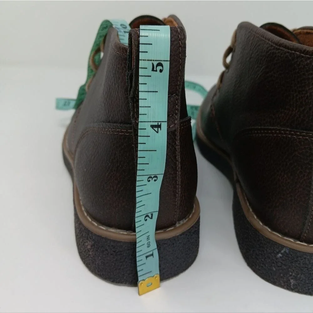 DEER STAGS Men’s Dark Brown Freeport Chukka Boots Size 8.5 Classic Versatile